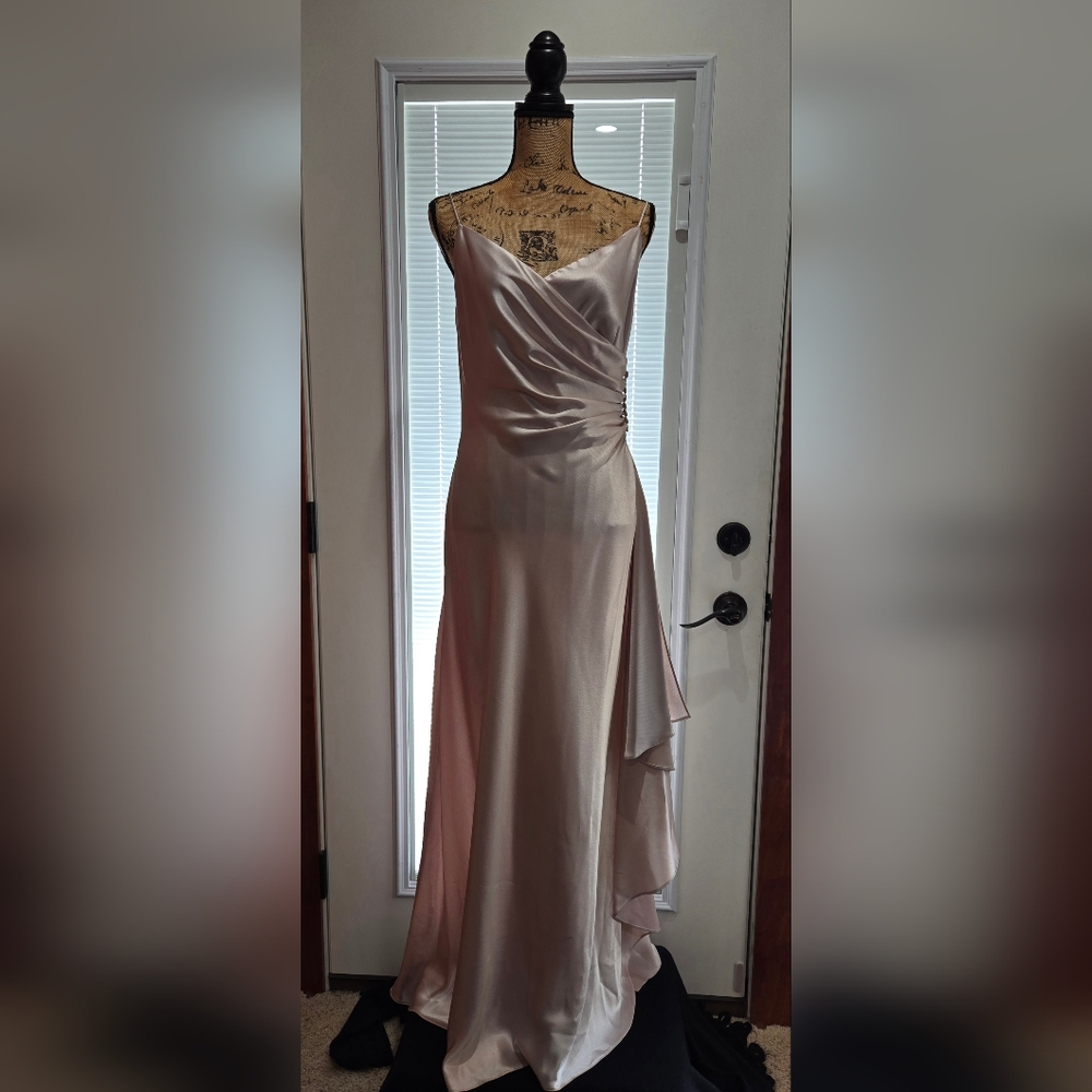 Lovely Jones New York Slip Dress Asymmetrical